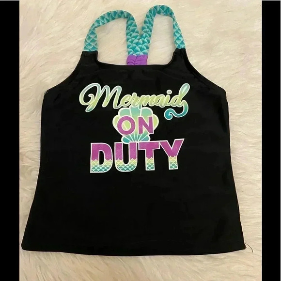 Mermaid on Duty” Tankini - Picture 1 of 3